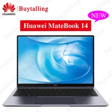 Новинка, ноутбук HUAWEI MateBook 14, Подлинная Windows 10, 14 дюймов, i5-8265U ram, 8 Гб rom, 512 ГБ, четырехъядерный ноутбук, 57.4Wh