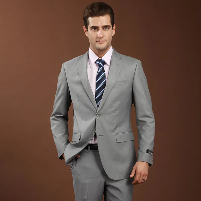 Мужские свадебные костюмы для жениха terno masculino Slim Fit костюм смокинг мужской