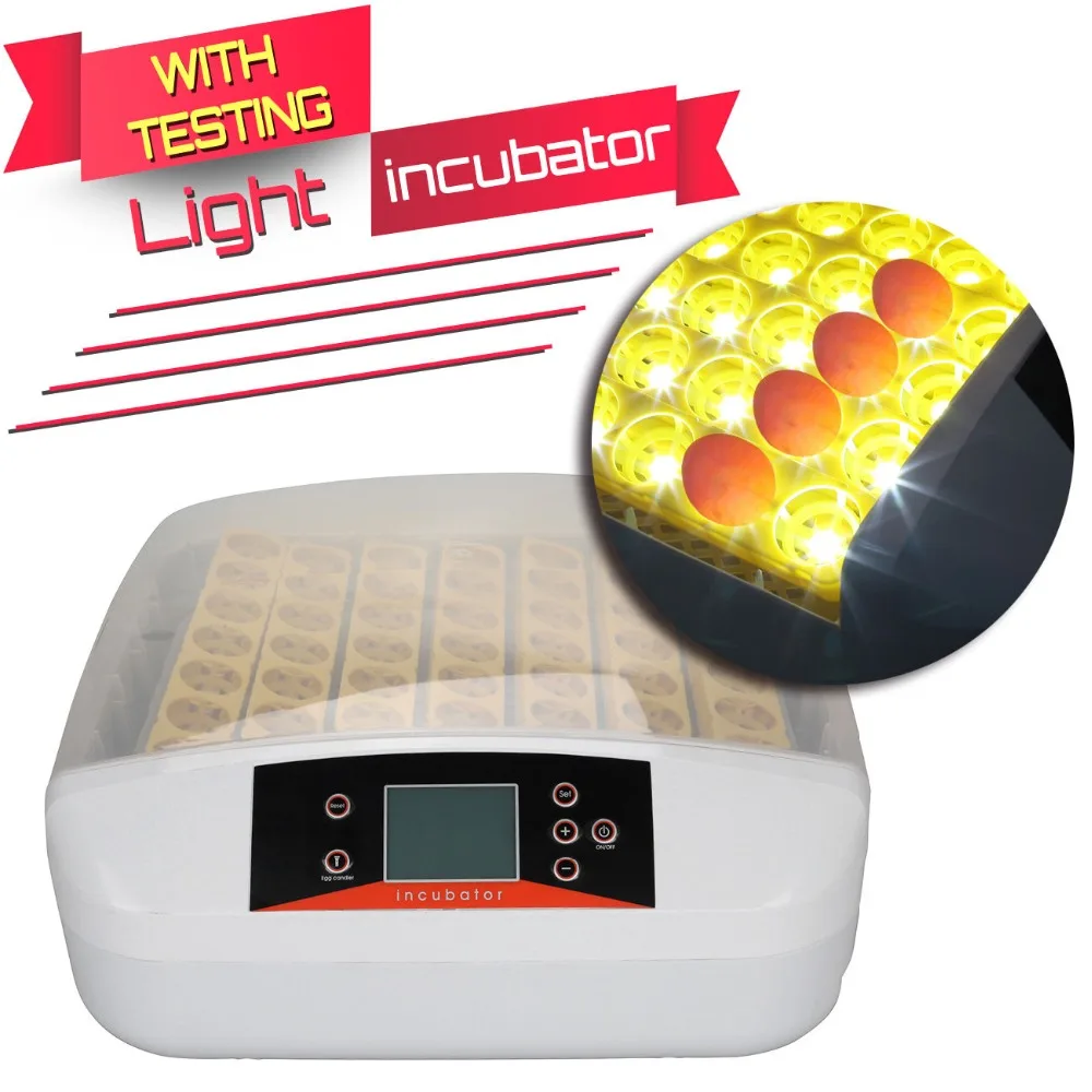 Germany Warehouse Automatic 56 Eggs Incubator Chicken Duck Hatchery Auto Hatcher Machine With Light Brooder Germany Warehouse Automatic 56 Eggs Incubator Chicken Duck Hatchery Auto Hatcher Machine With Light Brooder