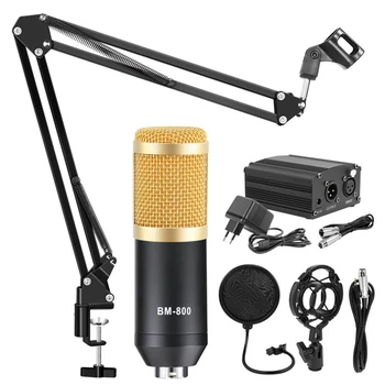 

Bm 800 Studio Microphone Professional Condenser Microphone Microfone for Computer Audio Studio Rrecording karaoke Microphones