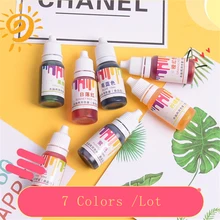 7 цветов/набор ручной работы туалетное мыло бомба пигмент для изготовления мыла DIY необходимо иметь мыльную базу Рождественский свадебный подарок мыло пигмент DIY Набор