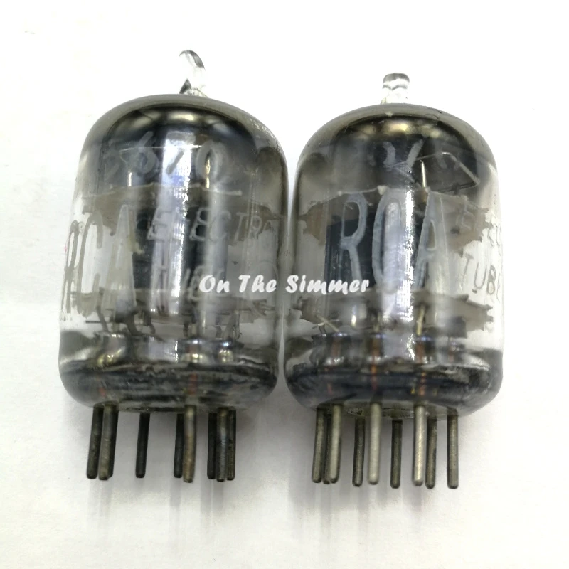 

American RCA triple mica 5670 electronic tube generation 2C51 6N3 6H3N 396A sound quality full