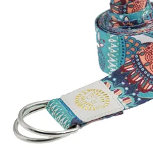 Для женщин печатных канат для перетягивания сопротивление ремень Обучение танцам Натяжной ремень Растяжка для пилатеса йоги ZJ55