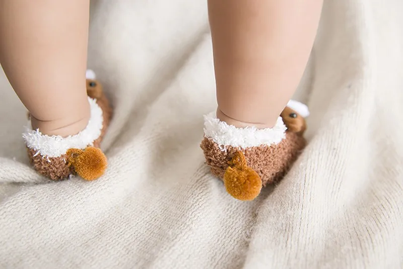 New Baby Sock Coral Infant Socks Winter Creative Girl Sock 3D Cartoon Newborn Accessories Autumn Boys Product Warm Toddler Props (7)