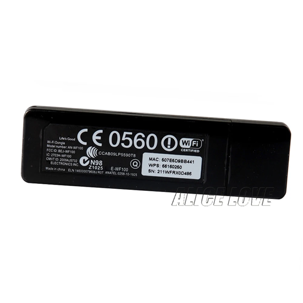New Wireless WLAN LAN Adapter Wifi USB AN-WF100