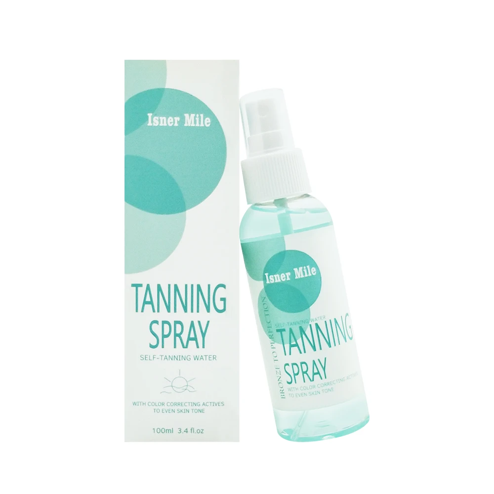 Salão de Beleza de Água para Rosto Névoa e Corpo Spray de Longa Isner Mile Luxe Multi-purpose Hidratante Auto Bronzeador Bronzeamento Duração Spf0 8 salão de beleza de água para rosto