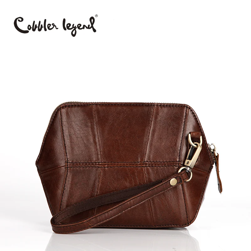 Cobbler Legend Shell Летняя сумка из натуральной кожи женский клатч телефон сумки через