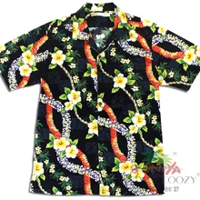 Летняя рубашка с короткими рукавами и принтом; большие размеры; Мужская рубашка; большие размеры; повседневная мужская одежда; гавайская рубашка; 2XL 3XL