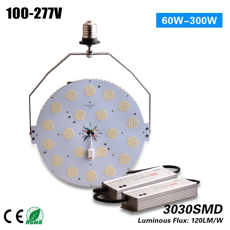 Free Shipping CE ETL ROHS listed Led 300w Retrofit Kit replacement 1000MH 5years warranty
