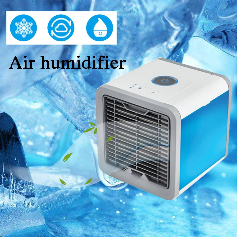 

USB mini portable air conditioning humidifier indoor deodorizer purifier 7Colors Light Desktop for Office Home Car dfdf