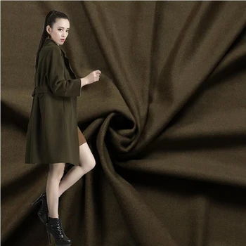 

Good 150*50cm 1pc Dark Green Wool Fabric Cashmere Fabric Coat Fabric Sewing Material for DIY Man/Women Fashion Winter Coat&Suit