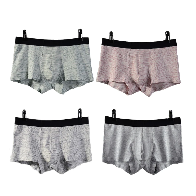 Men's seamless underwear Modal cotton in the waist breathable sweat ...