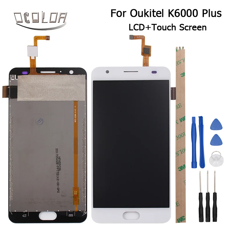 imágenes para K6000 de 5.5 pulgadas Para Oukitel pero con Pantalla LCD y Pantalla Táctil Original del 100% Pantalla Digitalizador Asamblea Reemplazo + Herramientas + adhesivo imágenes para K6000 de 5.5 pulgadas Para Oukitel pero con Pantalla LCD y Pantalla Táctil Original del 100% Pantalla Digitalizador Asamblea Reemplazo + Herramientas + adhesivo