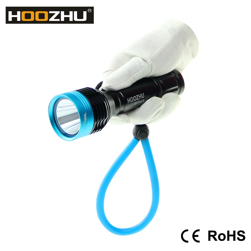 

CNC Aluminum Diving LED Flashlight Underwater Diving Torch Max 900 lm Underwater LED Torches D10
