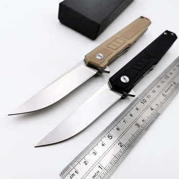 

Ball Bearing Folding Knife 9CR18MOV Blade Steel G10 Handle Outdoor Camping Survival Diving Knives Hunting Tactical EDC Tool