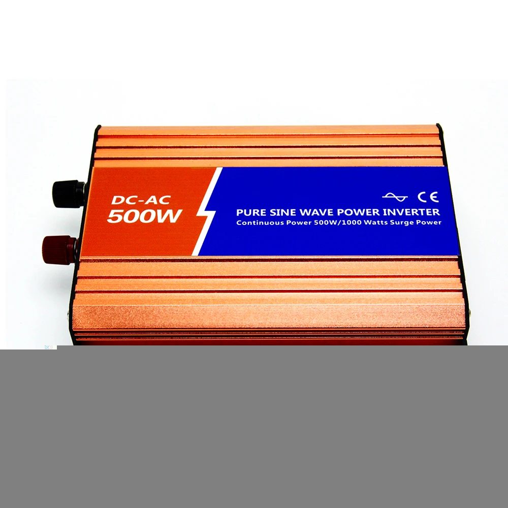 

MAYLAR 500W 24VDC 110V/120V/220V/230VAC 50Hz/60Hz Peak Power 1000W Off-grid Pure Sine Wave Solar Inverter or Wind Inverter