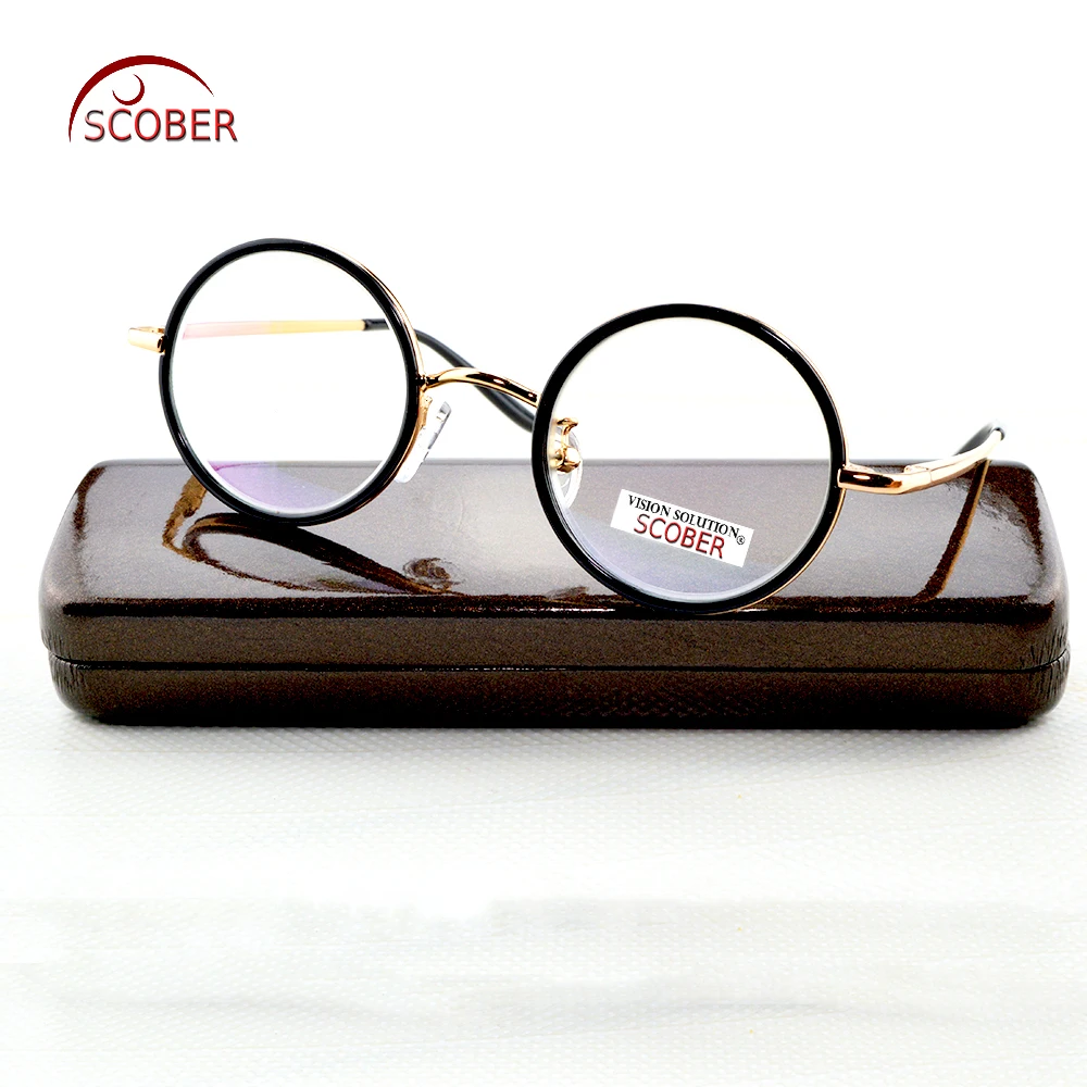 Фотохромные очки для чтения, круглые винтажные Ретро очки сенатора+ 1+ 1,5+ 2+ 2,5+ 3+ 3,5+ 4,0 прогрессивные или поляризованные линзы