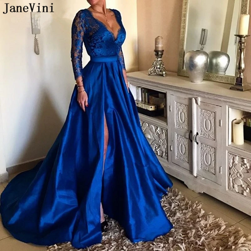 Royal Blue Long Sleeve Gown Shop, 50 ...