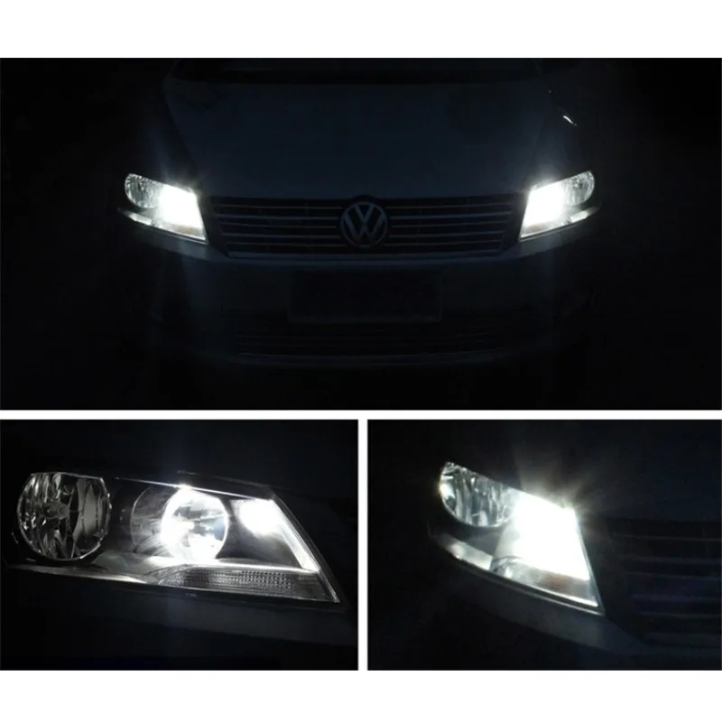 T10 Led W5w Универсальный Автомобильный светильник Canbus с линзой проектора для Golf 6 7 5 4 Touran Beetle Polo VW Touare. g Passat B7 B5 B6