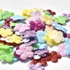 120Pcs Mixed Glitter Fabric Patches Flower Felt Applique for Craft/Clothes DIY Scrapbooking Accessor K15 ► Photo 3/4