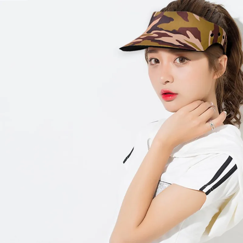 

Summer Visor Cap Women Men Sunshade Sweat Absorption Neoprene Peaked Sun Hat Sportswear beach caps sun hat