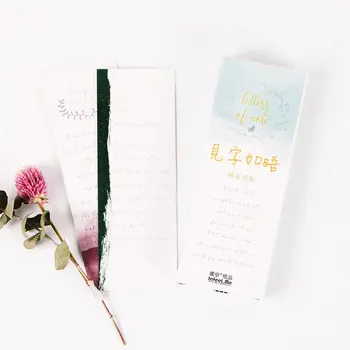 

30pcs/box Beautiful character Gift Bookmarks Marker Stationery Gift Realistic Kawaii Cartoon Bookmarks Office School Supply