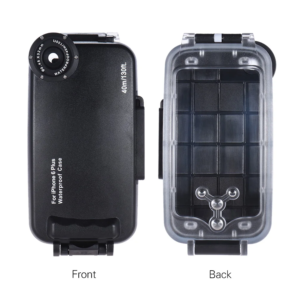 

Mobile Phone Smartphone Waterproof Diving Housing Protective Case Cover Underwater 40M/ 130ft for iPhone 6 Plus