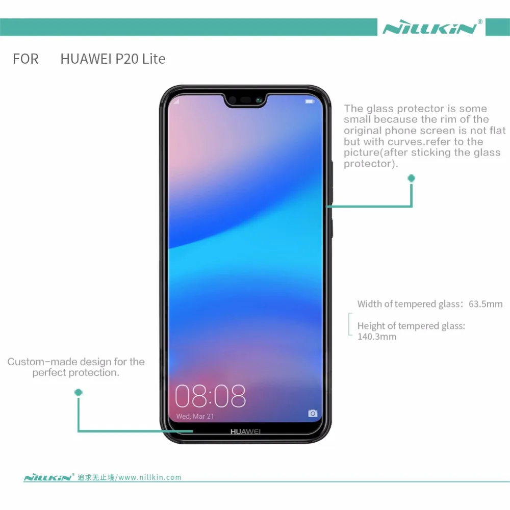 Nillkin для huawei P30 P20 Lite стекло H+ Pro закаленное стекло для защиты экрана 0,2 мм для huawei P30 Lite P20 Honor 20 Pro 10 стекло