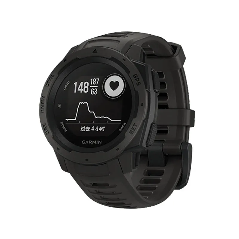 Спортивный силиконовый ремешок быстросъемный сменный для часов Garmin Instinct