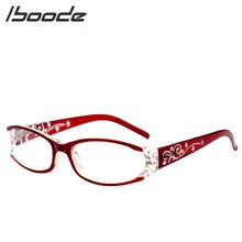 IBOODE квадратные очки для чтения для женщин и мужчин пресбиопические очки женские мужские очки при дальнозоркости унисекс диоптрий оптика очки