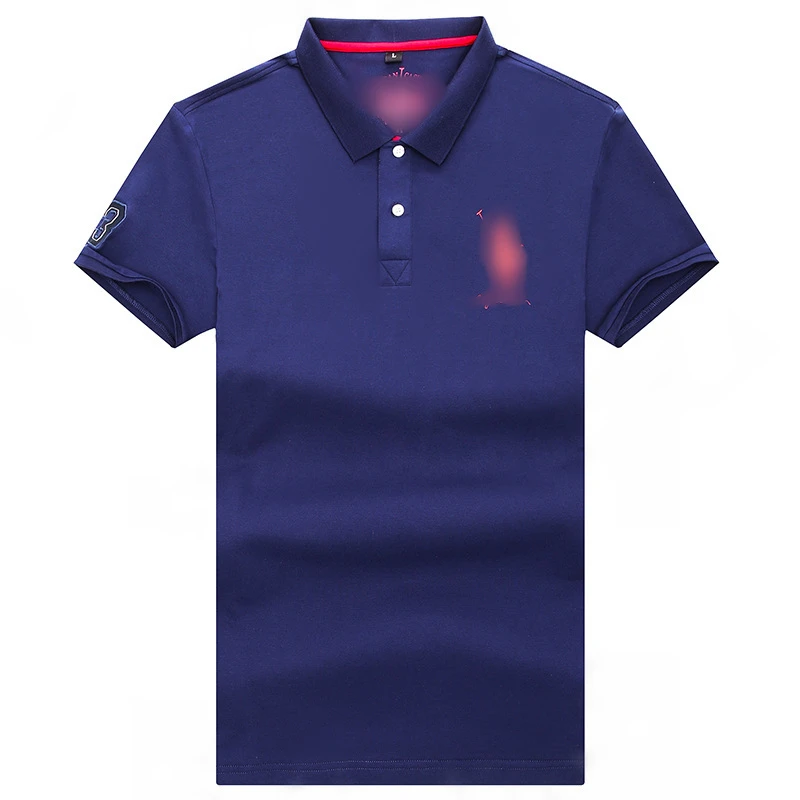 

Summer Short Sleeve Polo Homme England Men Clothes 2019 Brand Cotton Blend Embroidery Polos Para Hombre Lapel Casual Camisa Polo