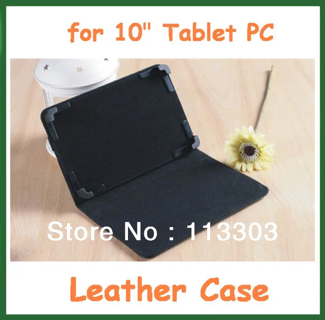 

Universal PU Leather Case with Stand Viewing Angle Adjustable Cover 10 inch Tablet Case for 10 inch Tablet Cover Free Shipping