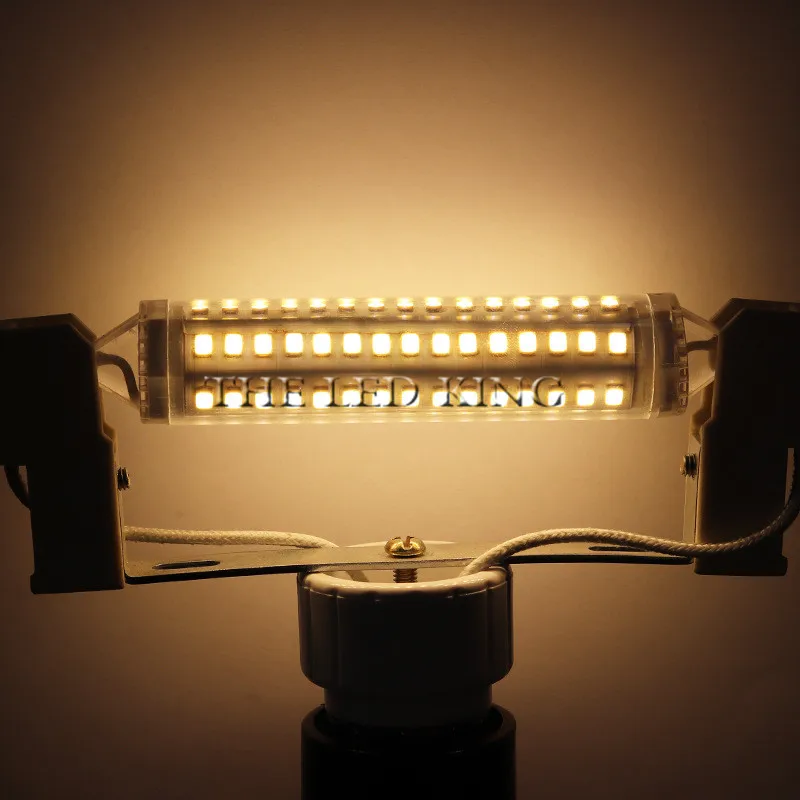 R7S 78 мм 118 мм светодиодный Лампа накаливания 2835 SMD 12 Вт 16 Вт лампа галогенная на замену лампы J78 J118 светодиодный кукурузы Lamparda r7s 110V 220V