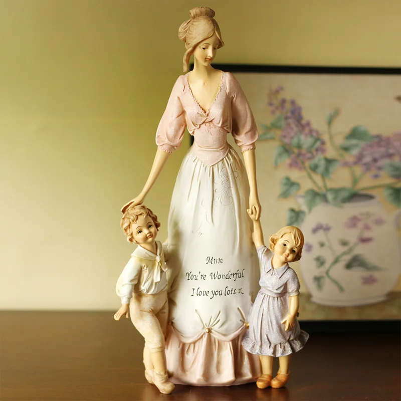 The European And American Country Wedding Decoration Bridal Resin Home