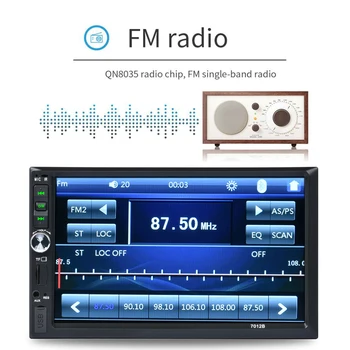 

MP5 Mp4 Player Bluetooth Mp3 Player Mp3 Bluetooth Music Player for Coran Quran Car Radio FM Stereo Music Support Smart Phone