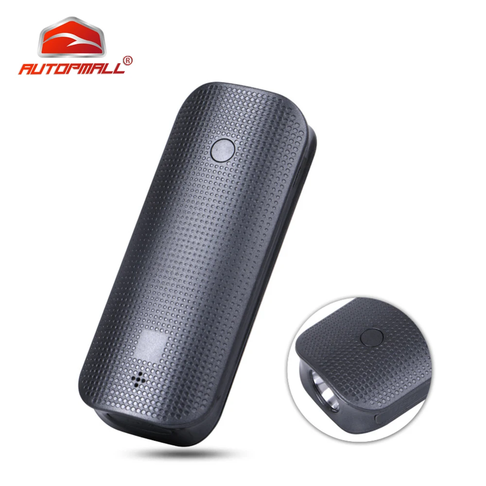 GPS Tracker Car Tracking Device 2G GPS Locator 80days Standby Power Bank Flashlight Realtime SOS Magnet Shock Alarm Free Web APP
