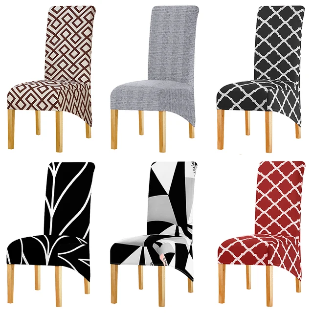 Us 6 8 40 Off Lellen 1 Piece New Design Special Large Polyester Chair Cover Spandex Xl Hight Back Seat Covers Dining Room Banquet In