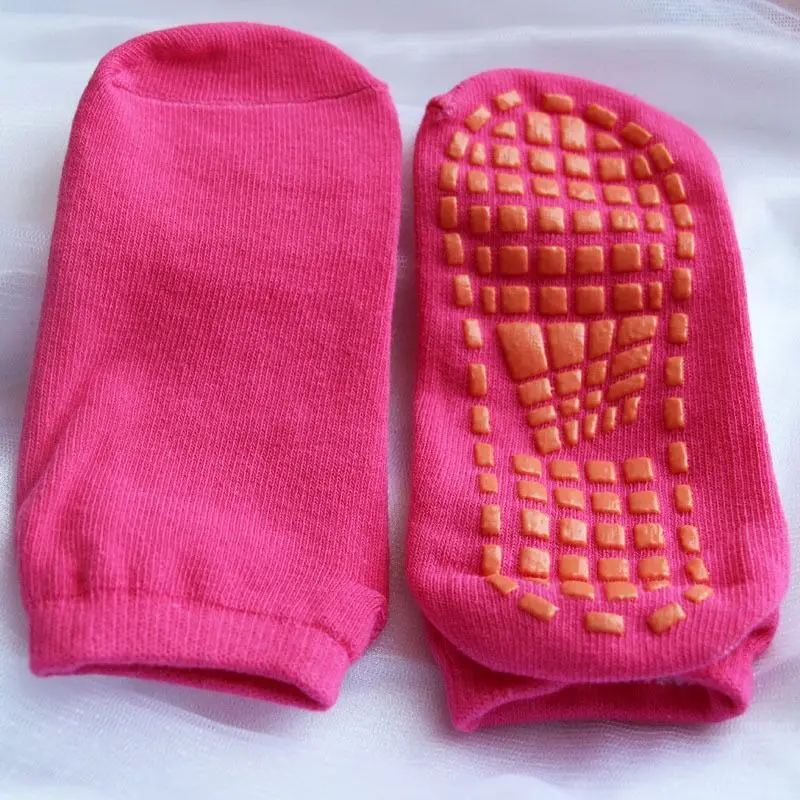 Autumn / Winter Warm Non-slip Floor Socks Boy and Girl Towel Socks Home Cotton Candy Color Fluffy Ankle Thick