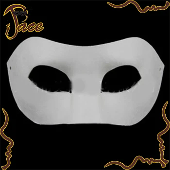 mask Hot Selling (1lot=10pcs) White Zorro Paper Pulp Hand-painted party with Elastic Band DIY masks IF105C | Дом и сад