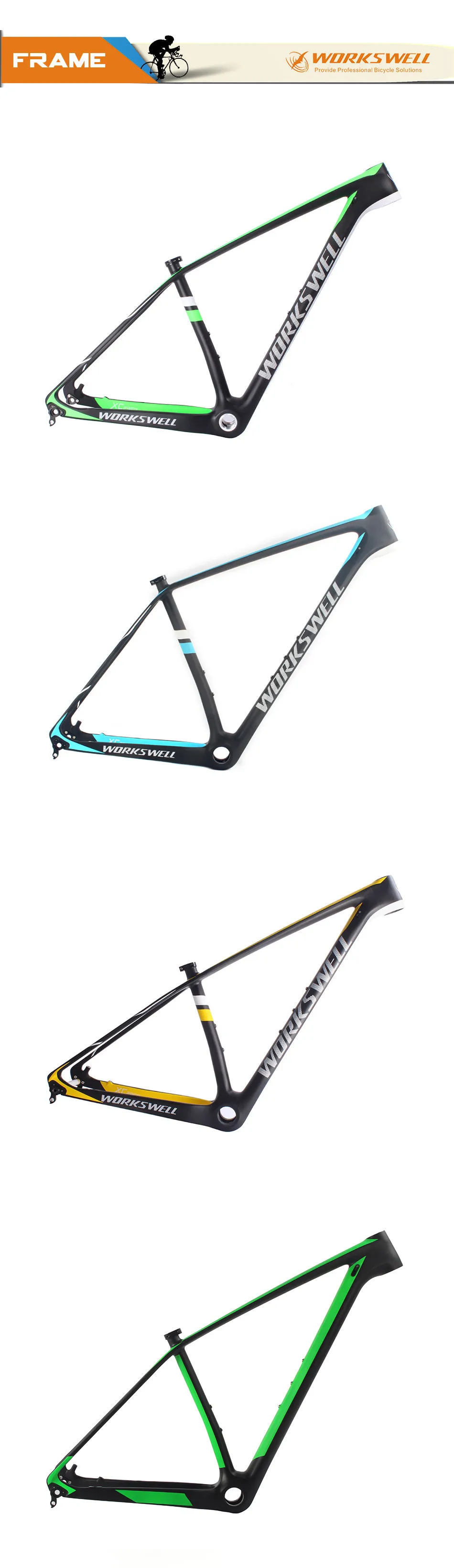 Clearance 2018 Workswell bike Hot seeling High quality T800 Carbon MTB 29er Light Frames for mountain bikes two years warranty WCB-M-096 7 Clearance 2018 Workswell bike Hot seeling High quality T800 Carbon MTB 29er Light Frames for mountain bikes two years warranty WCB-M-096 7