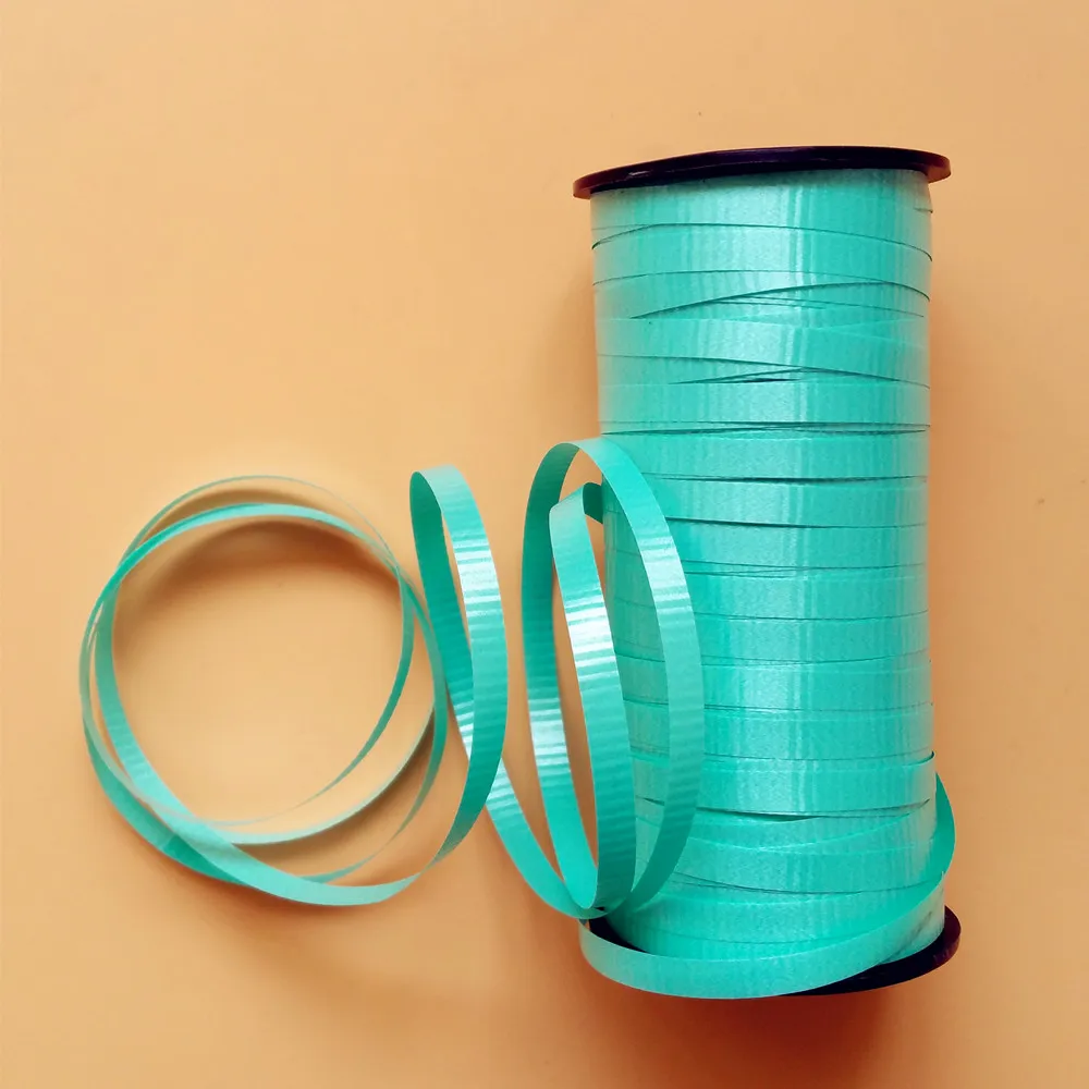 100 yard blue wedding celebration Ribbon floating air balloon hydrogen