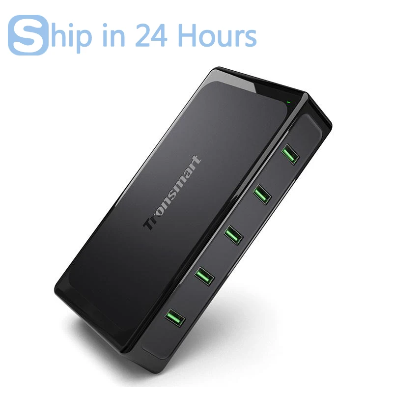 For Qualcomm Certified Tronsmart Titan UC5F 5 Ports Quick Charge 2 0 USB Smart Desktop Charger