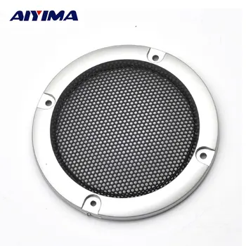 

AIYIMA 2Pcs 3 Inch Audio Speaker Protective Cover Nets Home Theater Speaker Decorative Circle Sound Box Protective Grille