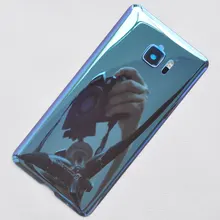 Для htc U Ultra Стекло сзади Корпус Батарея задняя крышка чехол с Камера объектив+ вспышка светильник+ логотип