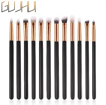 

12pcs Cosmetic Makeup Brushes Set Kwasten Foundation Eyeshadow Eyeliner Lip Oval Make Up Eye Brush Set maquiagem