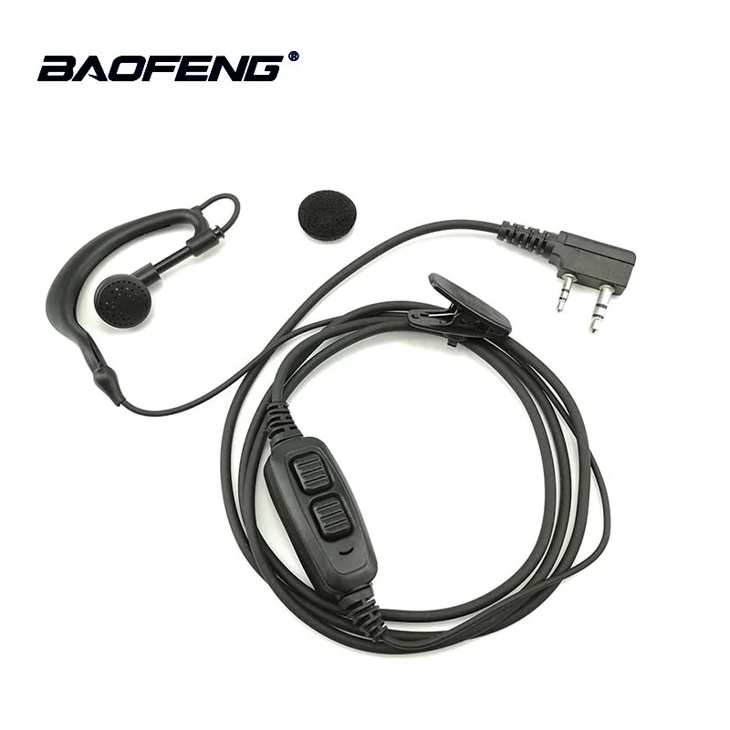 

2/4pcs Baofeng UV-82 2 Pin Walkie Talkie Earphone Dual PTT Earpiece Baofeng UV-82HP UV-82XH UV-8D DMR CB Radio Ecouteur Headset