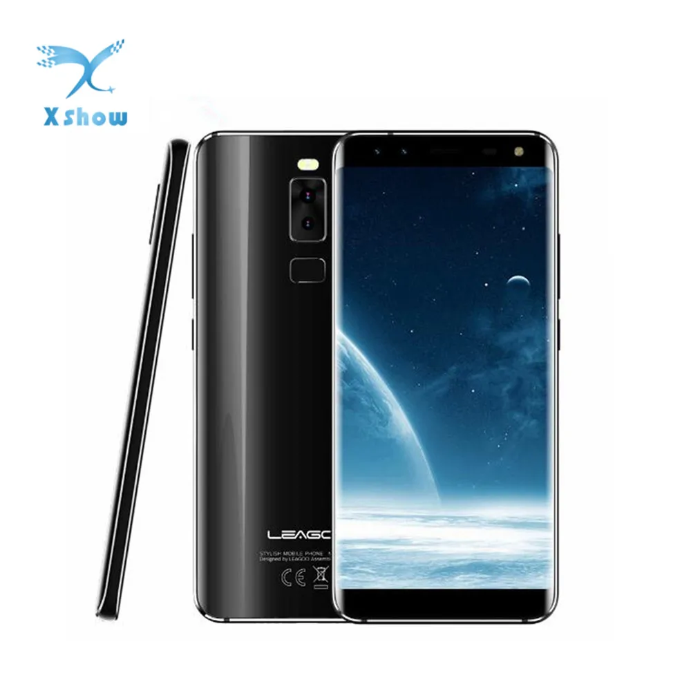 

LEAGOO S8 Smartphone 5.72'' HD+ IPS 1440*720 Screen Android 7.0 MTK6750 Octa Core 3GB+32GB Quad-Cam Fingerprint 4G Mobile Phone