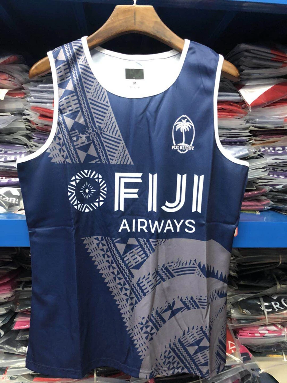 

International League 2019 FIJI Home away rugby Jerseys League shirt Fiji 7s 2018/19 Rugby Shirt Training Singlet s-3xl