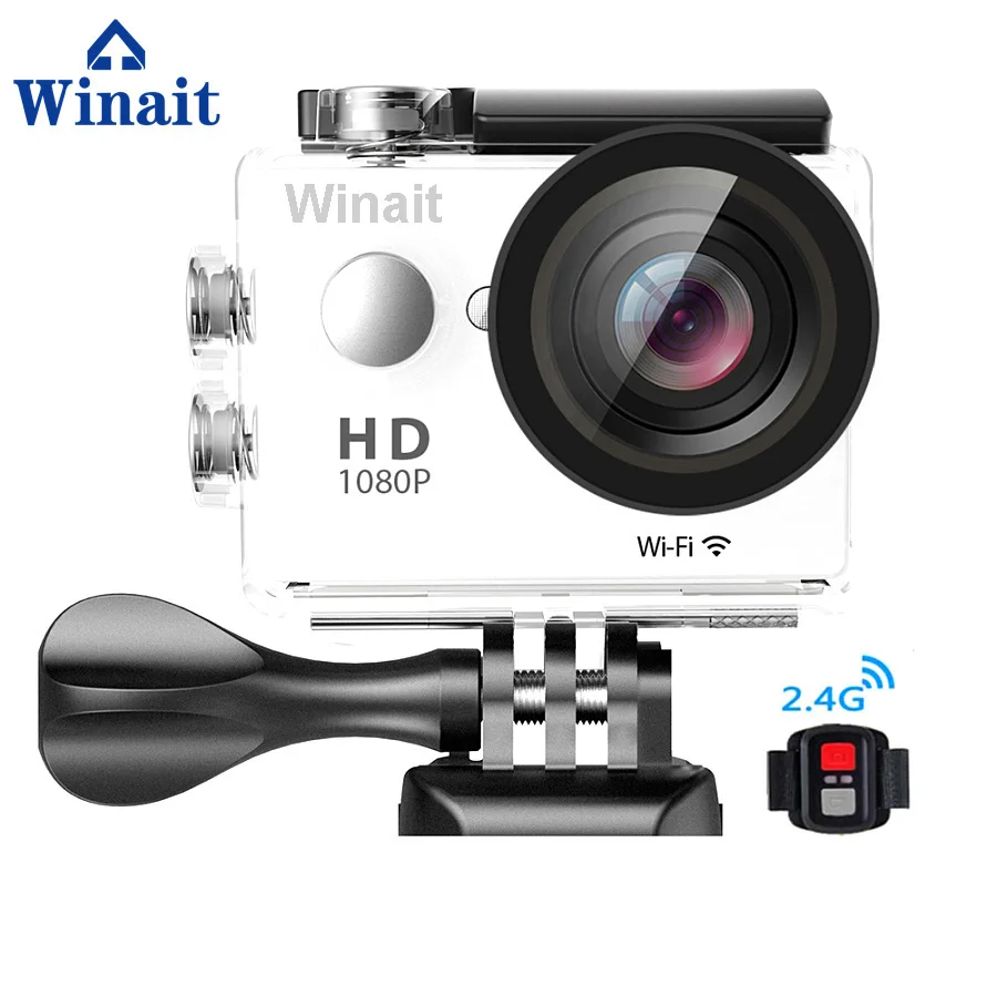 Winait Full HD 1080 P водонепроницаемый экшн-камеры, Mini Wi-Fi Цифровая видеокамера Mini DV