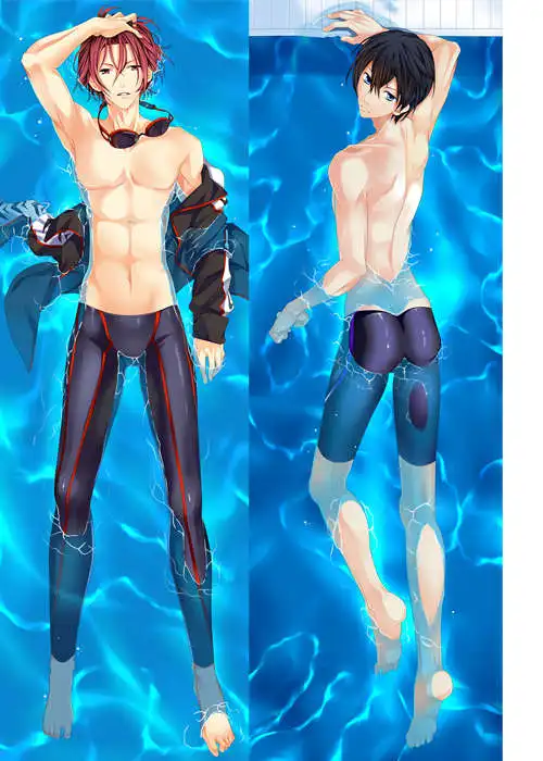 Free Iwatobi Swim Club Anime Characters Cool Boy Nanase Haruka Tachibana Makoto Pillow Cover Kirishima Ikuya Body Pillowcase Cover Nail Covercover Sony Ericsson K800i Aliexpress
